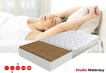 Матрас COCO 90x200 Кокос, Жесткий, Стеганый - 15 см