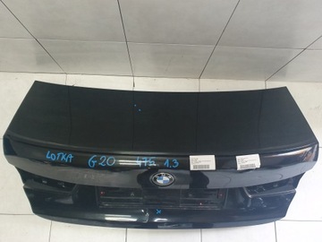 фото thumb №2, Крышка багажника задняя задняя bmw 3 g20 цвет 475 спойлер