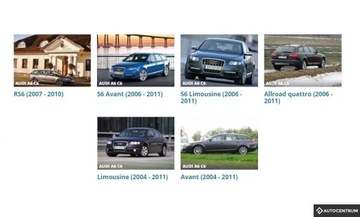 КОВРИКИ РЕЗИНОВЫЕ ПЕРЕДНИЕ AUDI A6 C6 ОРИГИНАЛ