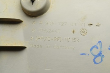 фото thumb №7, Mercedes sprinter vw crafter бардачок дверь dół левый перед a9067270471