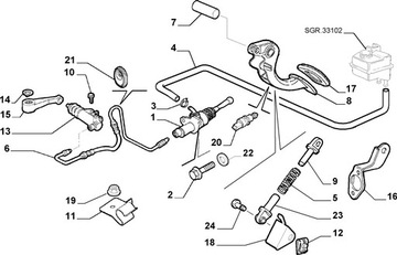 фото thumb №11, Обшивка подлокотник задняя кожа alfa romeo gt ang