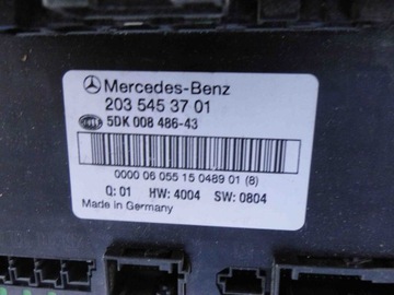 фото thumb №6, Mercedes c класс w203 модуль двигателя a2035453701