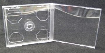 Чехол Jewel Case CLEAR для 2 компакт-дисков - 10 шт. WaWa
