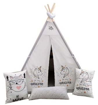 Детская палатка TIPI WIGWAM HOMEK с бархатным ковриком xxl