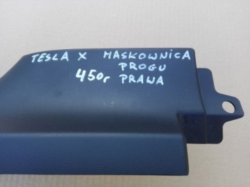 Tesla x накладка накладка поріг правий 1035987-00-e Зі Шроту, фото thumb
