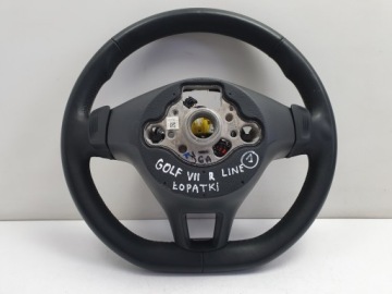 фото thumb №15, Vw golf vii r line кермо шкіряний пелюстки подушка подушка  5g0880201c