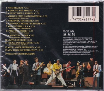 CD - САУНДТРЕК - HAIL HAIL ROCK'N'ROLL / Чак Берри (НОВИНКА В УПАКОВКЕ)