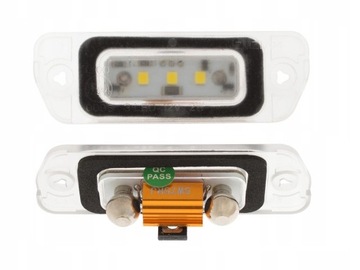 фото thumb №1, Подсветка регистрации mercedes ml w164 gl x164