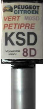 CITROEN PEUGEOT KSM VERT OURANOS LAKIER ZAPRAWKA