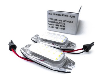 фото thumb №9, Led ліхтарі освітлення номерного знака lexus lx450 1991-97