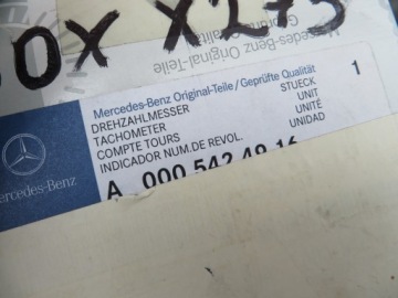 фото thumb №6, Mercedes oldtimer zabytkowy obrotomierz