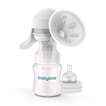 Ручной молокоотсос Babyono 150 мл кат. 301