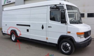 фото thumb №4, Крила задня правий + лівий mercedes 512d-814da vario