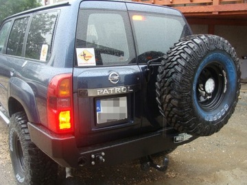 фото thumb №12, Бампер стальной задний задняя nissan patrol gu4 качество
