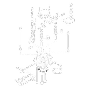HATZ 04036600 Прокладка ГБЦ 0.8 1D80 1D81