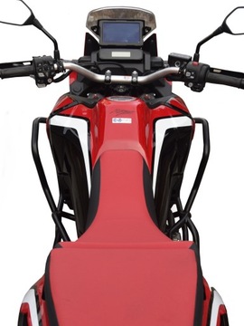 Пороги HEED HONDA CRF 1100 Africa Twin DCT (2020 - 2023) - Bunkier черный