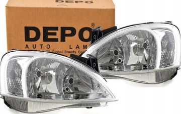 фото thumb №10, Комплект фары opel corsa c 00-09 правое + левое комплект