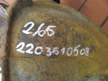 MERCEDES W220 3.2 CDI ДИФФЕРЕНЦИАЛ МОСТ 2.65