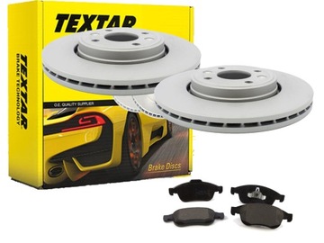 фото thumb №1, Тормозные диски тормозные колодки textar перед dacia dokker 280mm