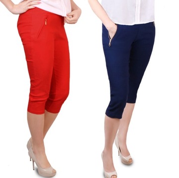 FISHERS' PANTS большие джинсы ШОРТЫ на молнии W102 красные 46/48 3XL