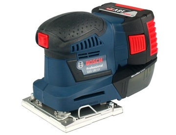 КАЧЕСТВЕННАЯ ШЛИФОВАЛЬНАЯ МАШИНА GSS 18V-10 BOSCH 2x5,0 Ач