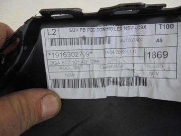 фото thumb №12, Vw t-roc troc бампер передний спойлер 2ga807221