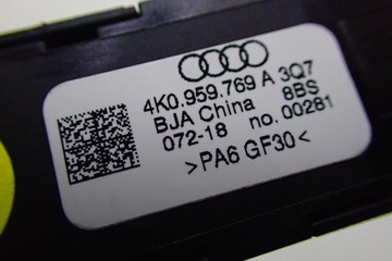 фото thumb №8, ^^ audi s6 c8 переключатель памяти сиденья 4k0959769a