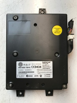 фото thumb №1, Модуль телефону bluetooth 3c0035729g vw passat b6