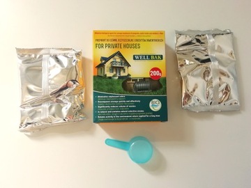 WELL BAK BACTERIA ДЛЯ септиков и очистных сооружений 200 г