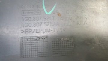 Audi a6 4g0 c7 рестайлинг  спойлер бампер задний  14-18r Киев, фото thumb