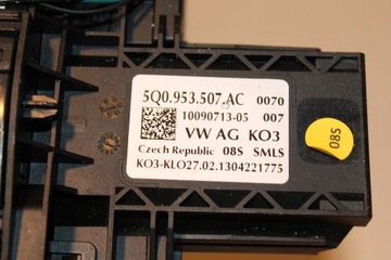 фото thumb №6, Переключатель комбинированный лента skoda 5q0953549 golf 7