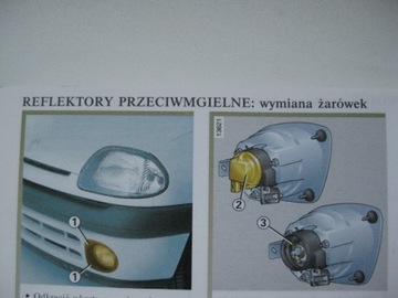 RENAULT CLIO II 1998-2000 инструкция по эксплуатации PL
