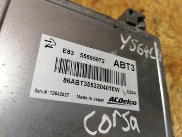 фото thumb №2, Opel corsa блок керування бортовий комп'ютер 55595972 abt3