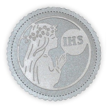 СКРАПКИ Причастие IHS девушка