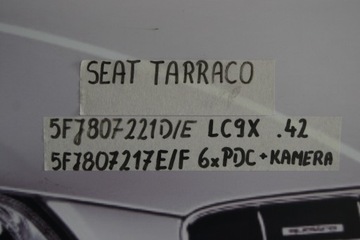 фото thumb №11, Gd seat tarraco lc9x 6xpdc бампер перед kompletny