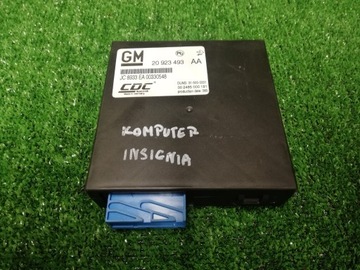 фото thumb №1, Opel insignia модуль блок керування бортовий комп'ютер 20923493