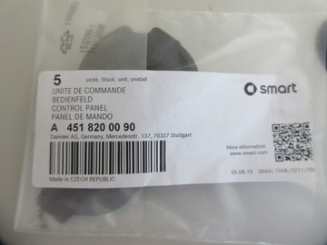 фото thumb №6, Smart a451 forfour гумка ключ a4518200090