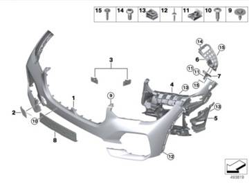 фото thumb №1, Бампер bmw x5 g05