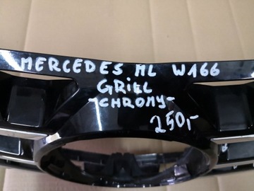 фото thumb №15, Mercedes ml w166 решётка радиатора решётка радиатора -хром-