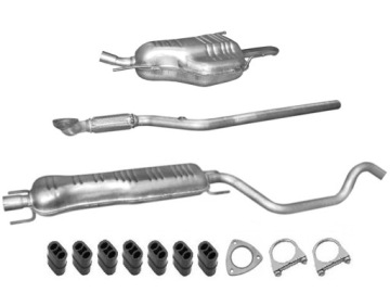 фото thumb №1, Opel zafira a 1.6 rok 2003-2005 глушители + max набор
