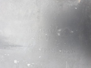 Купить Уголок бампера левый задняя задний защита bmw x5 e70 black shapphire оригинальный номер, фото thumb