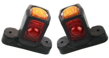 Купити Лампа габаритна led габаритний ліхтар 3 кольори 12/24v пара, фото thumb