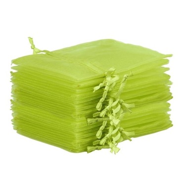 СУМКИ ИЗ ОРГАНЗЫ органза 8х10 - 10 шт.