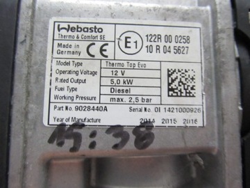 фото thumb №3, Webasto thermo top evo 9028440a