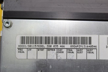 фото thumb №7, Підсилювач динаміків vw phaeton 3d0035466