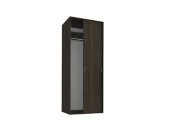 Szafa przesuwna ubraniowa 70cm 2 drzwi wenge U-70P