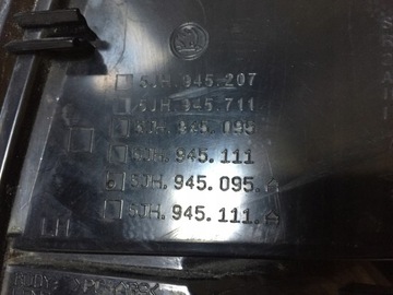 фото thumb №3, Skoda rapid 5jh sedan левая лампа задняя 2012-