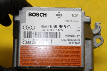 фото thumb №5, Датчик подушка безпеки audi a8 d3 4.0 tdi 4e0959655g