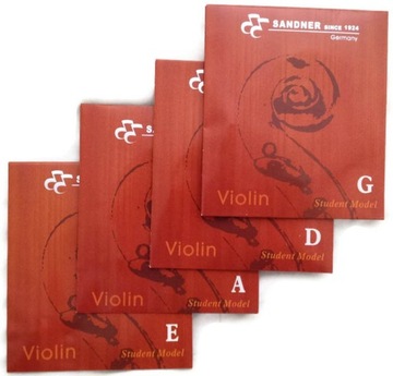 SANDNER 4/4 СКРИПКА/СТРУНЫ ДЛЯ СКРИПКИ