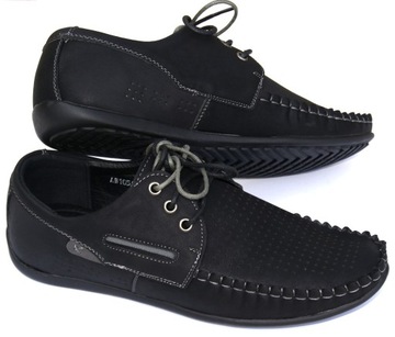HAVER Черные мокасины SHOES (40-41-42-44-45) - 43